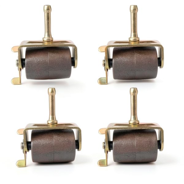 Home's Place Bed Frame Wheels Heavy Duty Locking Set of 4-4