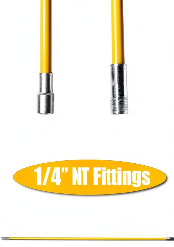 AOGYiKang Fiberglass Chimney Brush Rod Extendable Reusable-6