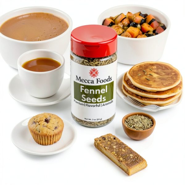Mecca Foods Fennel Seeds Premium Indian Culinary Digestive-5