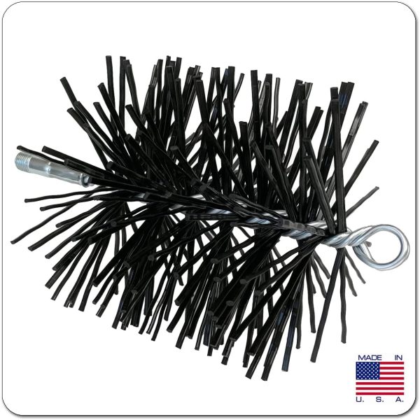 Midwest Hearth Chimney Brush Galvanized Steel Durable-1