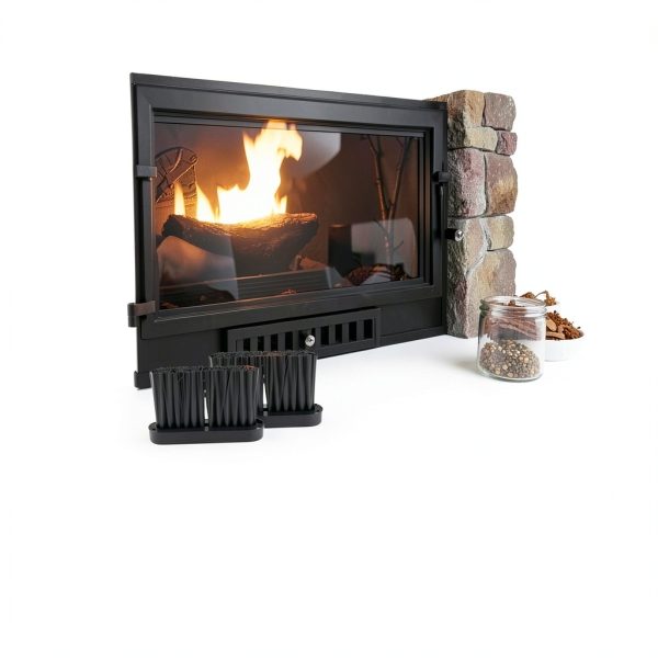 UOIENRT Fireplace Brush Replacement Head Durable-2