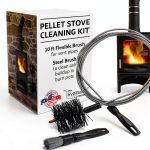 FryOilSaver Pellet Stove Chimney Cleaning Kit Nylon Bristles-0
