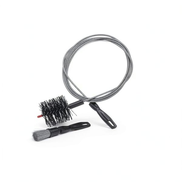 FryOilSaver Pellet Stove Chimney Cleaning Kit Nylon Bristles-5
