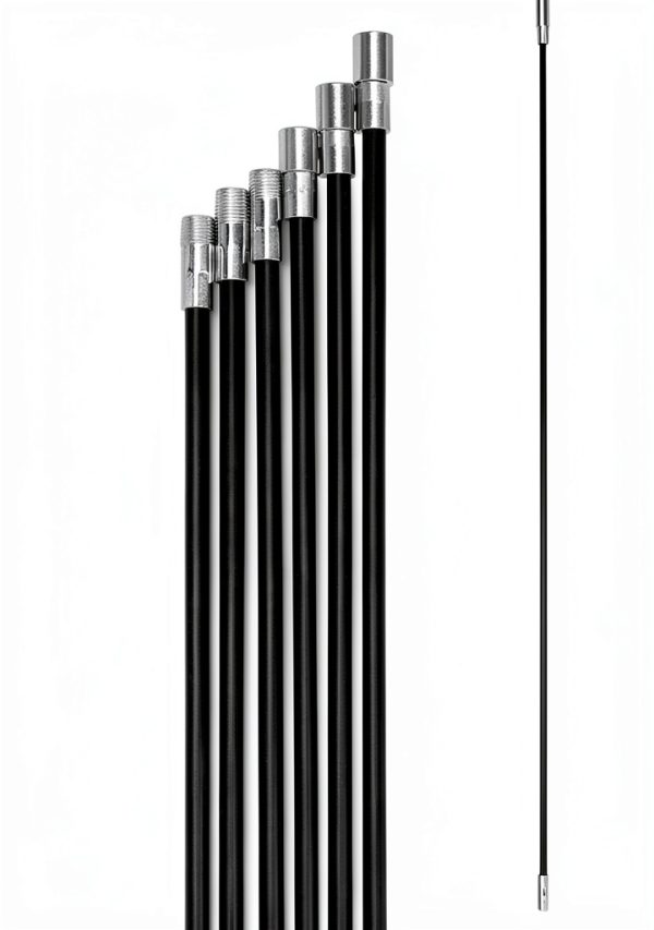 Stanbroil Chimney Brush Extension Rod Kit Fiberglass Durable-1