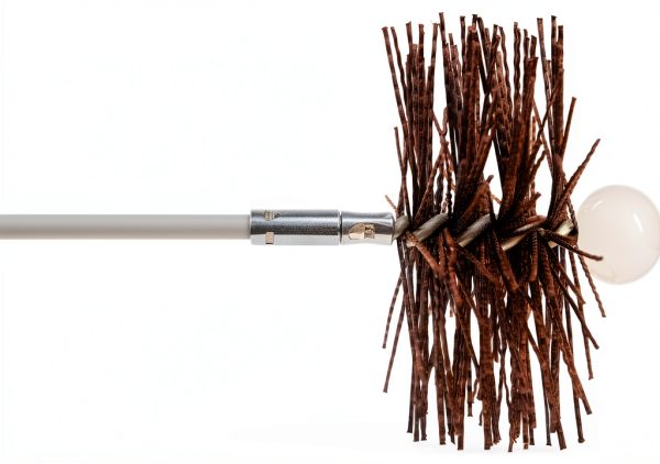 Rutland Pellet Stove Brush Nylon Bristles 4 Inch Black-4