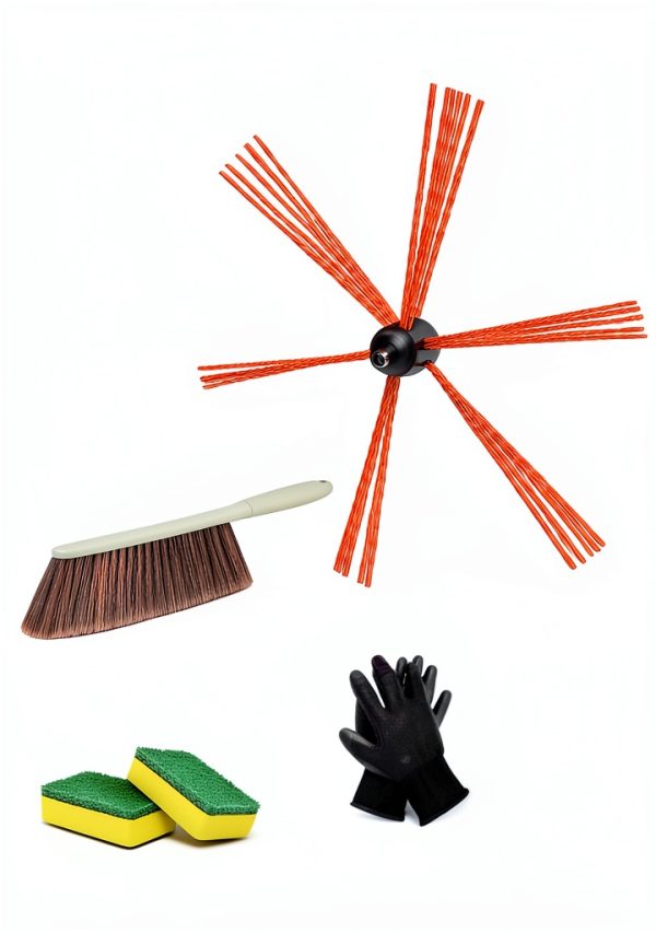 Sealegend Chimney Brush Kit Flexible Nylon Fireplace-5