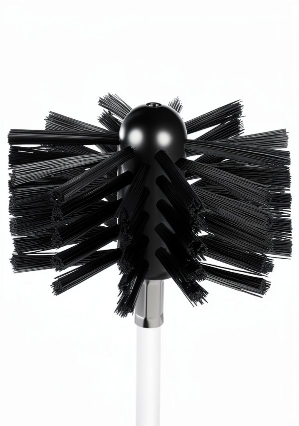 DOITOOL Chimney Brush Flexible Rods Black Acacia Handle-6
