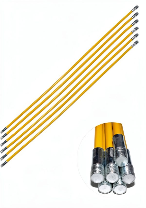 AOGYiKang Fiberglass Chimney Brush Rod Extendable Reusable-1