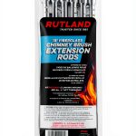 Rutland Fiberglass Chimney Brush Rod Kit Reusable 18 Feet-0