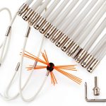 HOXHA Chimney Cleaning Kit Nylon Rods Extendable 20ft-0