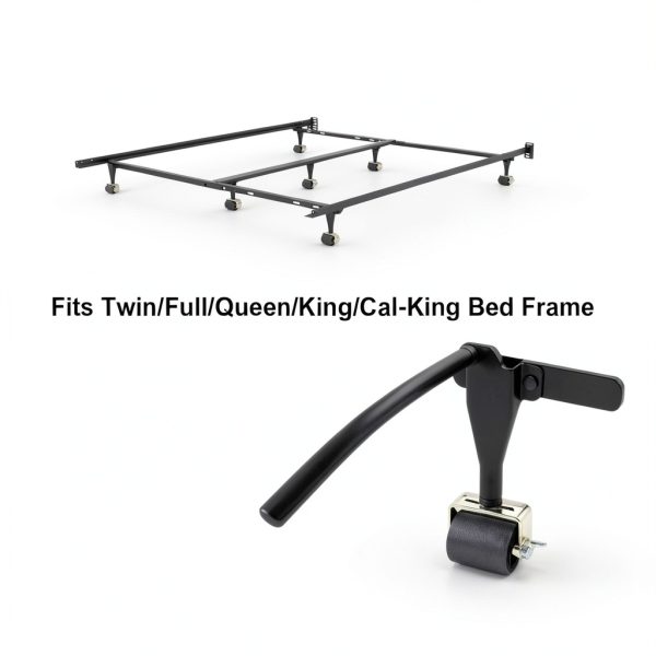 Home's Place Bed Frame Wheels Heavy Duty Locking Set of 4-1