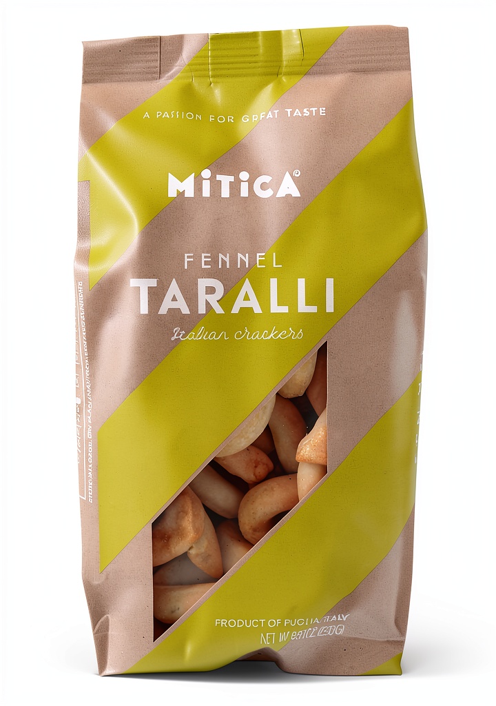 Mitica Fennel Seed package displayed in a kitchen setting