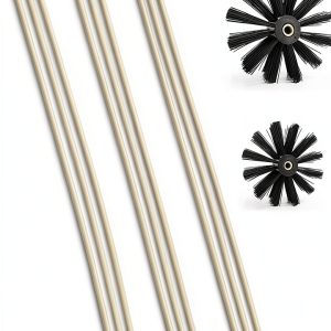 Xedragony Chimney Dryer Vent Brush Durable Nylon Rods-0