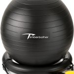 Timberbrother Exercise Ball 65cm PVC Anti Burst-0