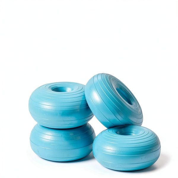 Yoga Ball Chair Lewtemi Blue PVC Seating-3