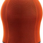 Safco Orange Mesh Swivel Ball Chair Office Furniture-0