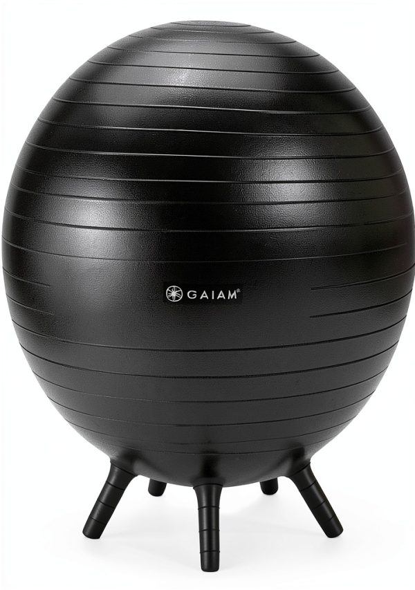 Balance Ball Chair Gaiam Rubber Non Rolling-0