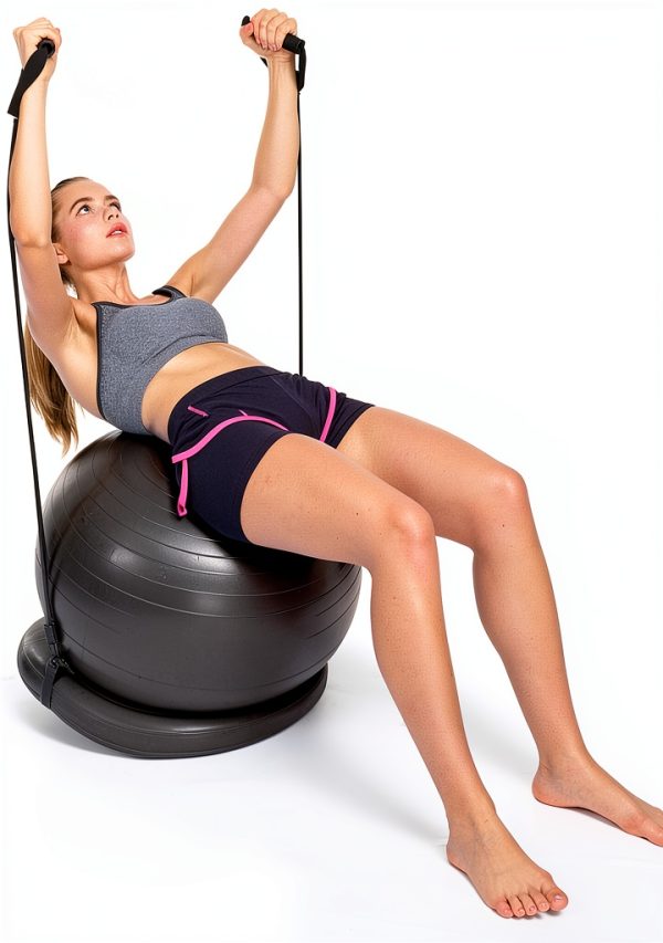 Timberbrother Exercise Ball 65cm PVC Anti Burst-4