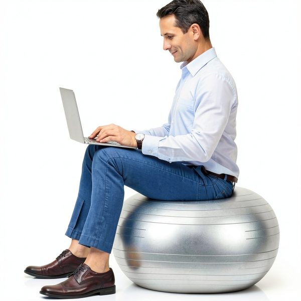 SpoxFit Exercise Ball Chair PVC Material-2