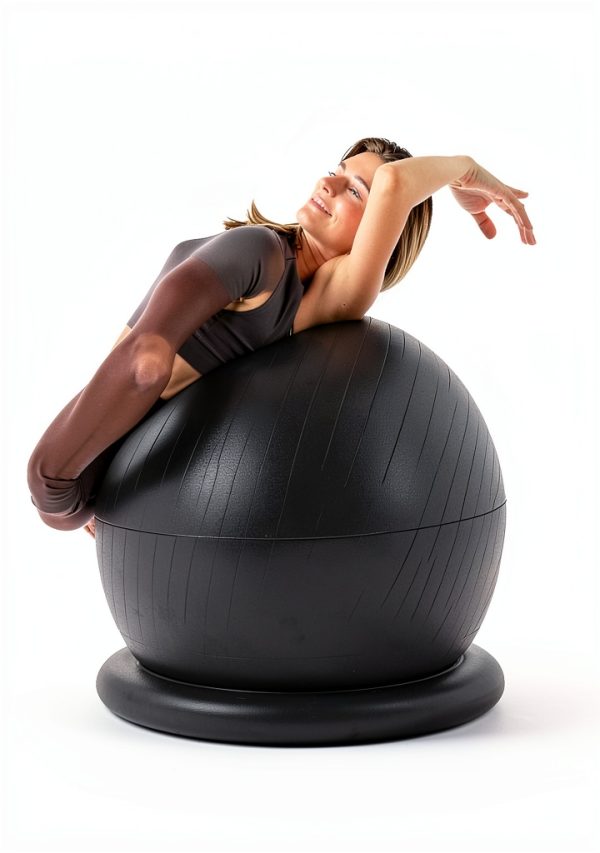 Trideer Yoga Ball Chair Anti Burst Inflatable Seat L XL Colors-5