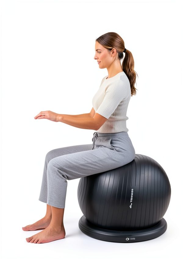 Trideer Yoga Ball Chair Anti Burst Inflatable Seat L XL Colors-2