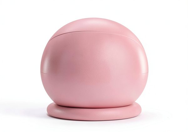 APEXUP Pink Exercise Ball Chair L 65cm High Load Stability for Kids-1