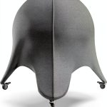 Starfish Ball Chair ENOVI Deepspace Grey Office Seat with Wheels-0