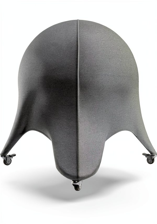 Starfish Ball Chair ENOVI Deepspace Grey Office Seat with Wheels-0