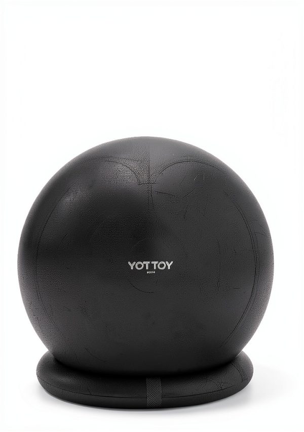 YOTTOY Yoga Ball Chair Black 23‑26in Exercise Seat Anti‑Burst-6