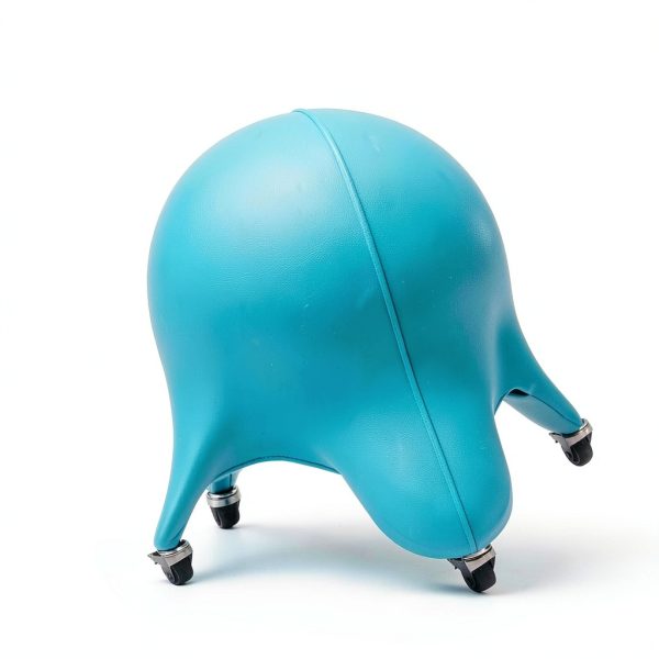Starfish Ball Chair ENOVI Deepspace Grey Office Seat with Wheels-4