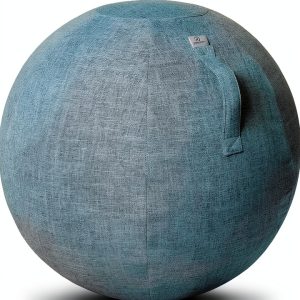 ProBody Pilates Azure Exercise Ball Chair 24 Inch Silicone Fitness-0