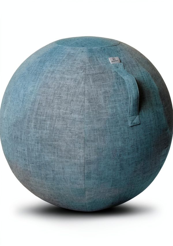 ProBody Pilates Azure Exercise Ball Chair 24 Inch Silicone Fitness-0