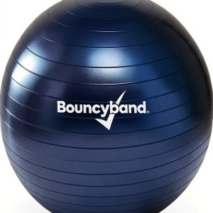 Bouncy Bands Weighted Balance Ball Small Dark Blue Exercise Chair-0