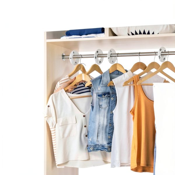 Closet Dividers 32 White by ERA Accents – Plastic Hanging Organizers-3