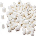 ClosetMaid Wire Shelf End Caps – 24 Large & 60 Small White Plastic Set-0