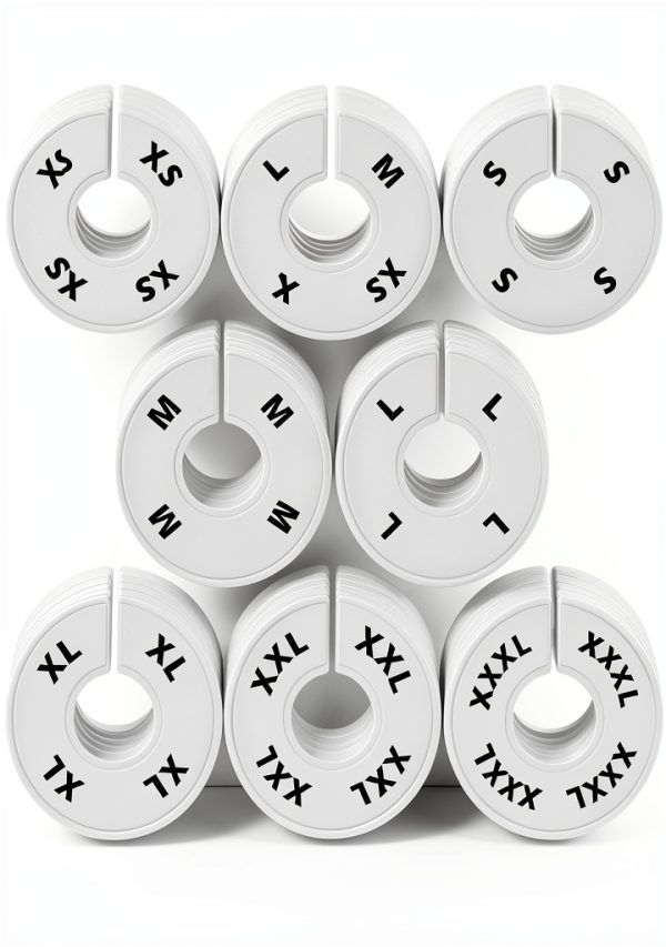 Closet Dividers 32 White by ERA Accents – Plastic Hanging Organizers-0