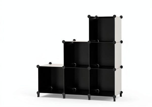 Closet Organizer HOMIDEC 9 Cube Storage Organizer Black Large Portable-7