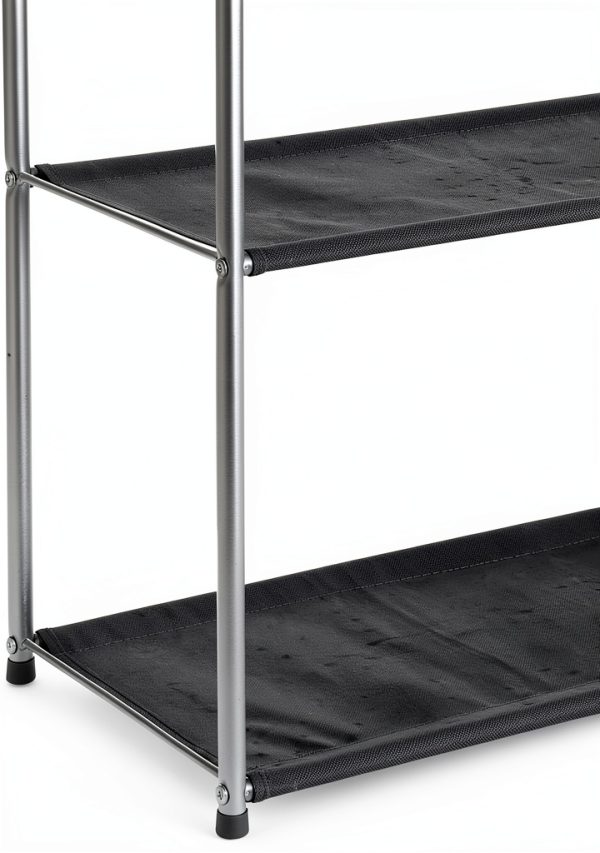 Closet Storage Organizer Amazon Basics 3 Shelves 2 Drawers 32.7x12.2-5
